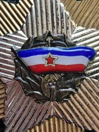 Vintage Order of the Yugoslav Flag 120 mm 12