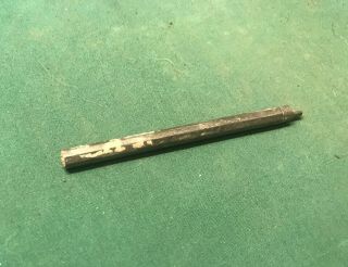 Civil War Brass Mechanical Pencil Excavated Wilderness Battlefield Area