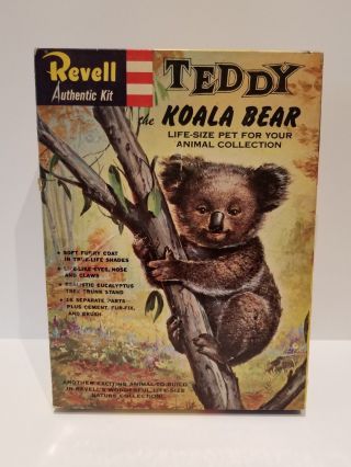 Vintage 1958 Revell Teddy The Koala Bear Model