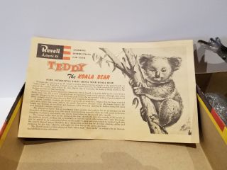 Vintage 1958 Revell Teddy The Koala Bear Model 4