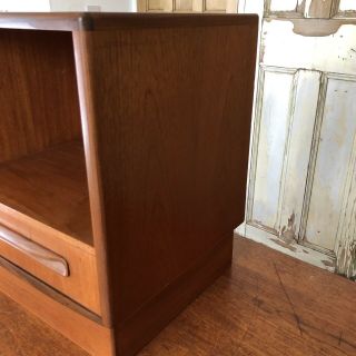 G PLAN FRESCO Bedside Cabinet 60s Mid Century Teak 7