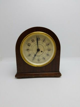 Vintage Sangamo Electric Clock Thomaston,  Ct Art Deco Style Read