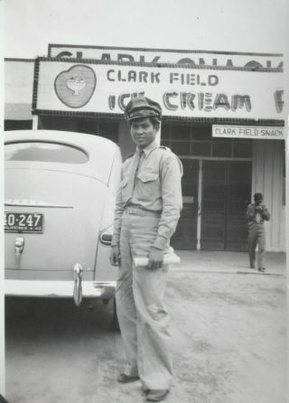 39 Snapshots Photo Album Clark Field Air Force Base.  Philippines.  Luzon Is.  1949