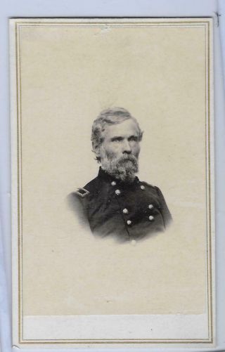 Cdv Civil War General Joseph Dana Webster Illinois