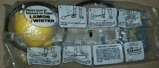 RARE Vintage 1975 Chemtoy Lemon Twist Toy NIP Jump Skip Hop toy 2