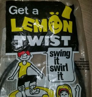 RARE Vintage 1975 Chemtoy Lemon Twist Toy NIP Jump Skip Hop toy 5