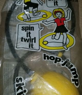 RARE Vintage 1975 Chemtoy Lemon Twist Toy NIP Jump Skip Hop toy 6