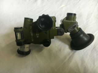 Army MS2A Mortar Gun Artillery Sight Instrument Optics 2605290 - 398 2