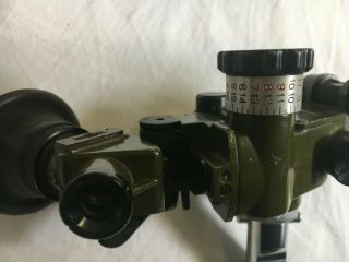 Army MS2A Mortar Gun Artillery Sight Instrument Optics 2605290 - 398 3