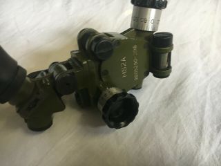 Army MS2A Mortar Gun Artillery Sight Instrument Optics 2605290 - 398 6