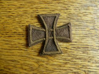 Rare Civil War 5th Corps Badge Gold Embroidered