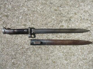 Czech Model Vz - 24 Bayonet With Muzzle Ring And Rampant Lion Markings