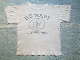 Reserved Ww2 Wwii 1940s Usn Us Navy Seabees T - Shirt