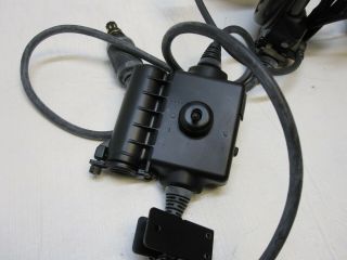 MILITARY SURPLUS BOSE TRIPORT TACTICAL COMMUNICATION HEADSET W/SWITCH a4 3