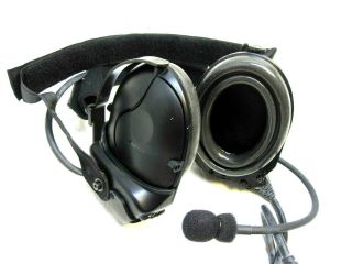 MILITARY SURPLUS BOSE TRIPORT TACTICAL COMMUNICATION HEADSET W/SWITCH a4 6