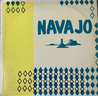 Vintage Navajo Music Lp Recording By Canyon Records,  Phoenix,  C.  1950 - 60s