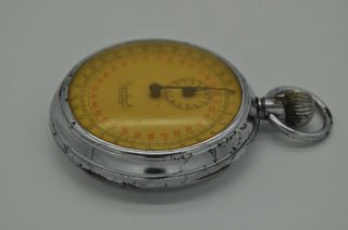 WW Military Vintage Germany Stopwatch Chronometer Hanhart.  1930 ' s.  S/N 109 [357] 2