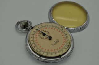 WW Military Vintage Germany Stopwatch Chronometer Hanhart.  1930 ' s.  S/N 109 [357] 6