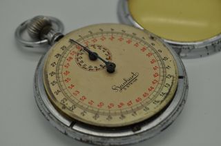 WW Military Vintage Germany Stopwatch Chronometer Hanhart.  1930 ' s.  S/N 109 [357] 7