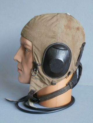 GERMAN LUFTWAFFE SUMMER FLIGHT HELMET LKpS 101 SIZE 61 5