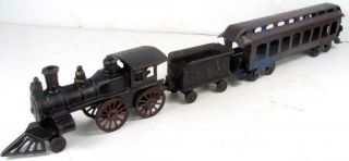 Wilkins Antique Cast Iron Train Pressed Steel Car