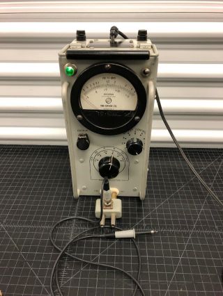 U.  S.  Navy Department Bureau Of Ships The Daven Co.  Multimeter Me - 6 D/u