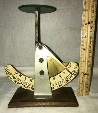 Antique See Say Postal Mail Letter Scale Vintage Baltimore Md Maryland Weigher