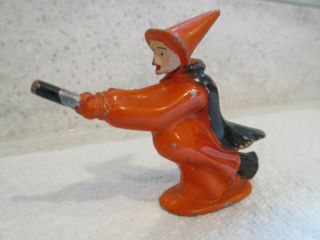 Vintage Tommy Toy Hollow Cast Slush Lead Figure 1930 Old Mother Witch