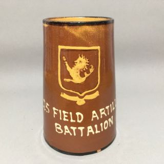 25th Field Artillery Battalion Us Army - Antique Ceramic Mug Wwii 25