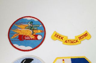 US 546TH SEEK ATTACK DESTROY Pilot Flight Squadron Patches 007 - 3511 2