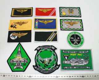 Us Vfa - 195 Dambusters Cv - 63pilot Flight Squadron Patches 007 - 3612