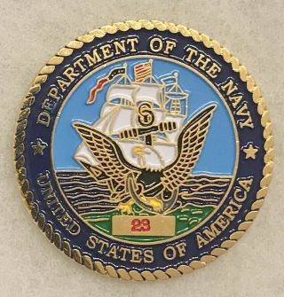 US NAVY NUMBERED Challenge Honor Coin CAPT.  THOMAS J.  HUDNER JR. ,  Medal Of Honor 3