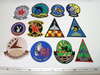 Us Vf Vc Vx Navy Pilot Flight Squadron Patches 007 - 3513