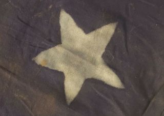 WWII or Older US Navy 7 - Star Commissioning or Homeward Bound Pennant 15 ft long 2