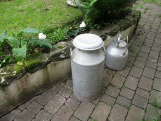 Full Size Aluminium Milk Churn With Lid