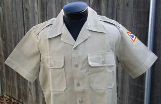 RARE TRIM Training Relations Instruction Mission Patched Uniform Shirt 3