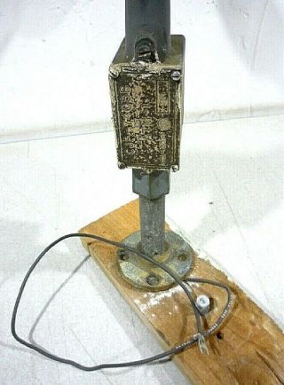 Antique vintage windvane anemometer weathervane 3 cup wind speed measurement 3
