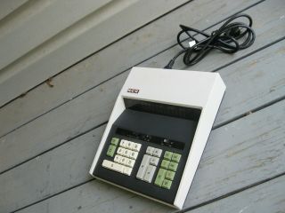 Vintage Ncr National Cash Register 12 - Digit Desk Calculator Add.  Mach.  1 - 9938802
