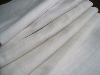 Antique French Hemp Sheet,  1800s,  Good Tablecloth,  Bed Cover,  Curtain Fabric