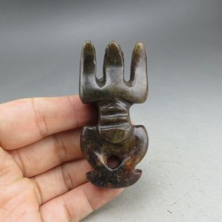 China,  jade,  Hongshan culture,  jade,  Apollo,  pendant A1600 2