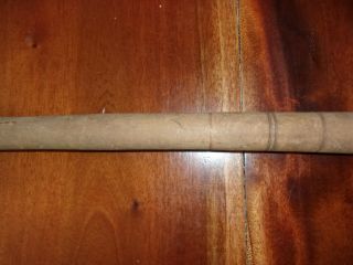 Handmade Rattle Made of WOOD LEATHER & Turtle Shell OLD - NATIVE AMERICAN?? 3