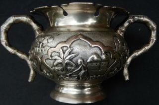 Fine Quality Antique Indian Solid and Copper Alloy Bowl; Calcutta c1890 2