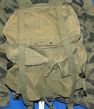 Vietnam War Era Us Army Arvn Indigenous Ranger Back Pack Rucksack Lrrp X Frame