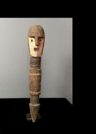 Old Tribal Tsogo Reliquary Figure - Gabon