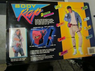 Teal Color Vintage Body Rap 1988 Startel Portable Rhythm & Sound Machine 3