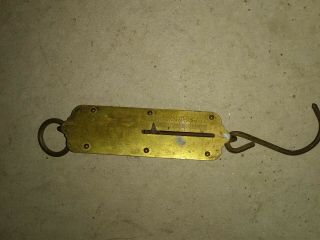 Vintage Hanging Scale John Chatillon And Sons York