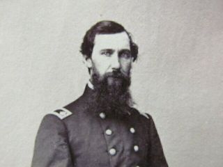 14th & 28th York Infantry Surgeon Joseph West Cdv Photograph