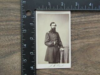 14th & 28th York Infantry Surgeon Joseph West cdv photograph 3