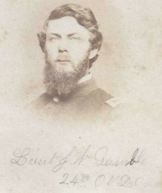 1860s Civil War Cdv Id 