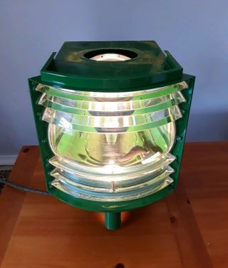 Vintage American Gas Accumilator Co.  Nautica Military Wwii Portable Lighthouse.